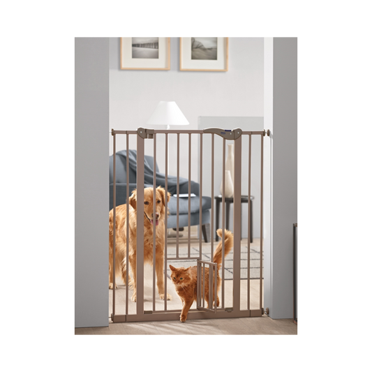 Dog Barrier mit integrierter Katzentür – Sicherer Durchgang mit tierfreundlichem Extra