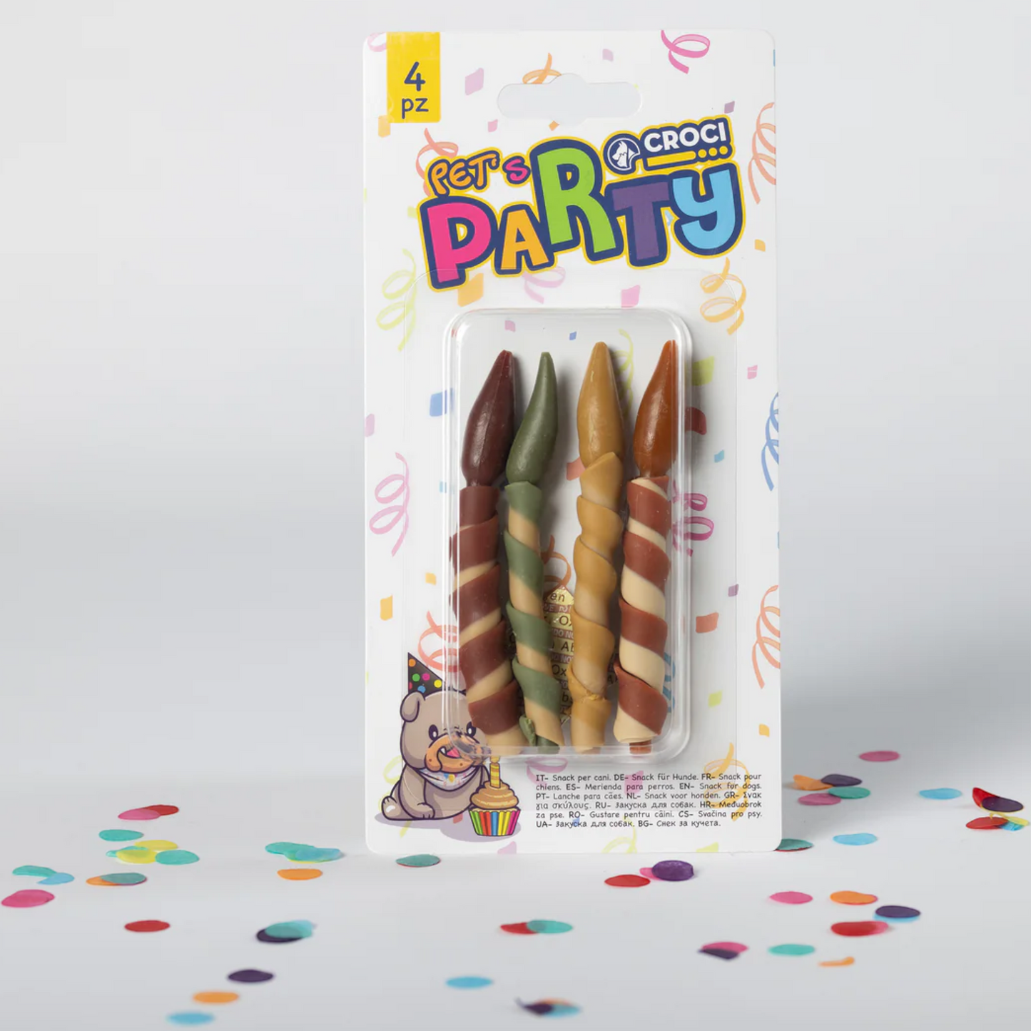 Doggybirthday - Essbare Geburtstagskerzen