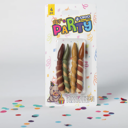 Doggybirthday - Essbare Geburtstagskerzen