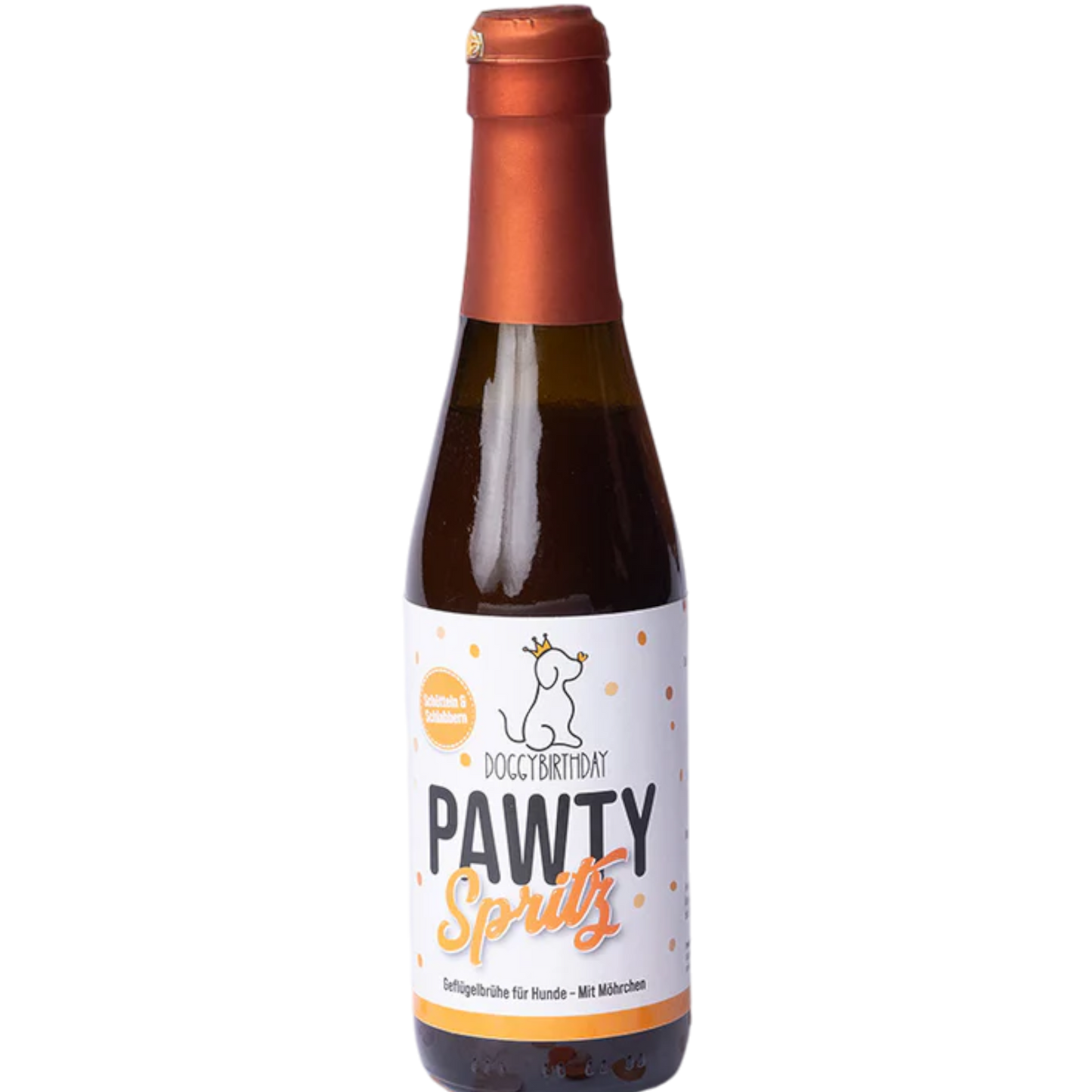 Doggybirthday - Pawty Spritz mit Huhn & Möhrchen