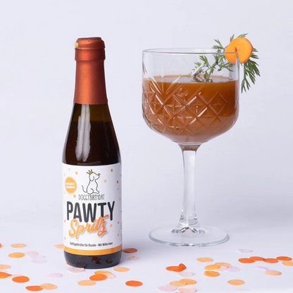 Doggybirthday - Pawty Spritz mit Huhn & Möhrchen