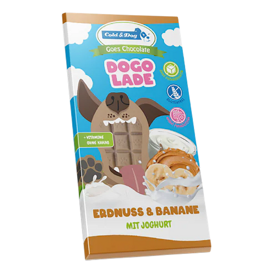Cold & Dog - Dogolade Erdnuss & Banane mit Joghurt