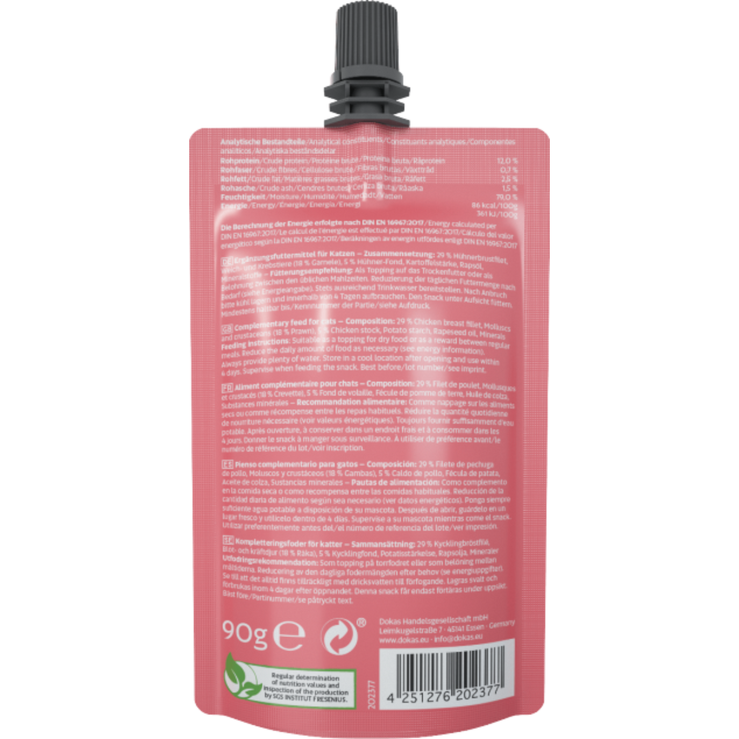 Dokas Cat - Creme Huhn & Garnele