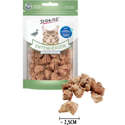 Dokas Cat - Entenherzen (gefriergetrocknet)