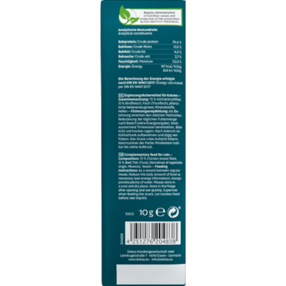Dokas Cat - Hühnchen-Rolle mit Rind