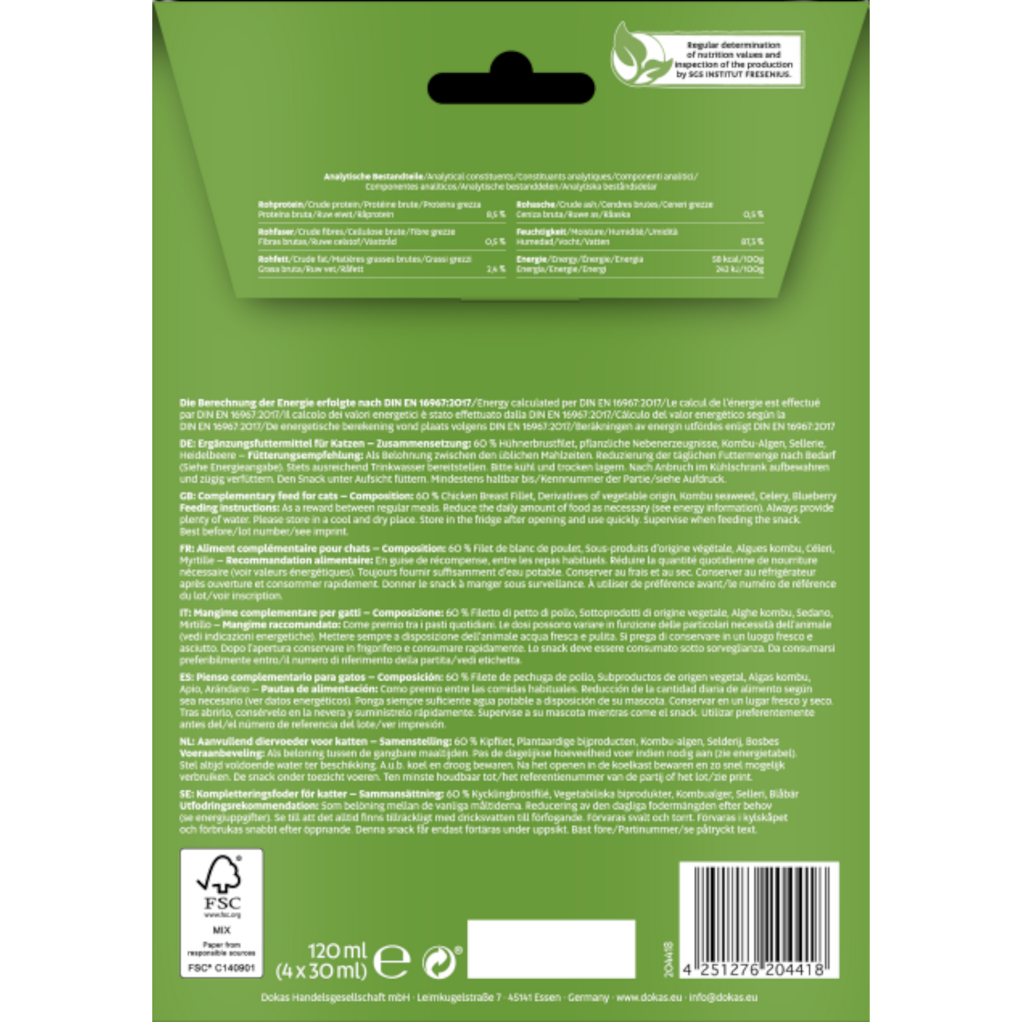 Dokas Cat - Hühnchen-Smoothie