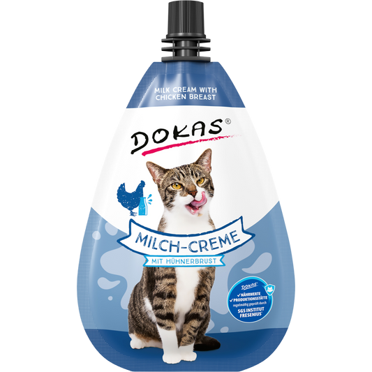 Dokas Cat - Milch-Creme mit Hühnerbrust