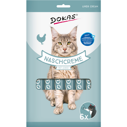 Dokas Cat - Nasch-Creme mit Leber