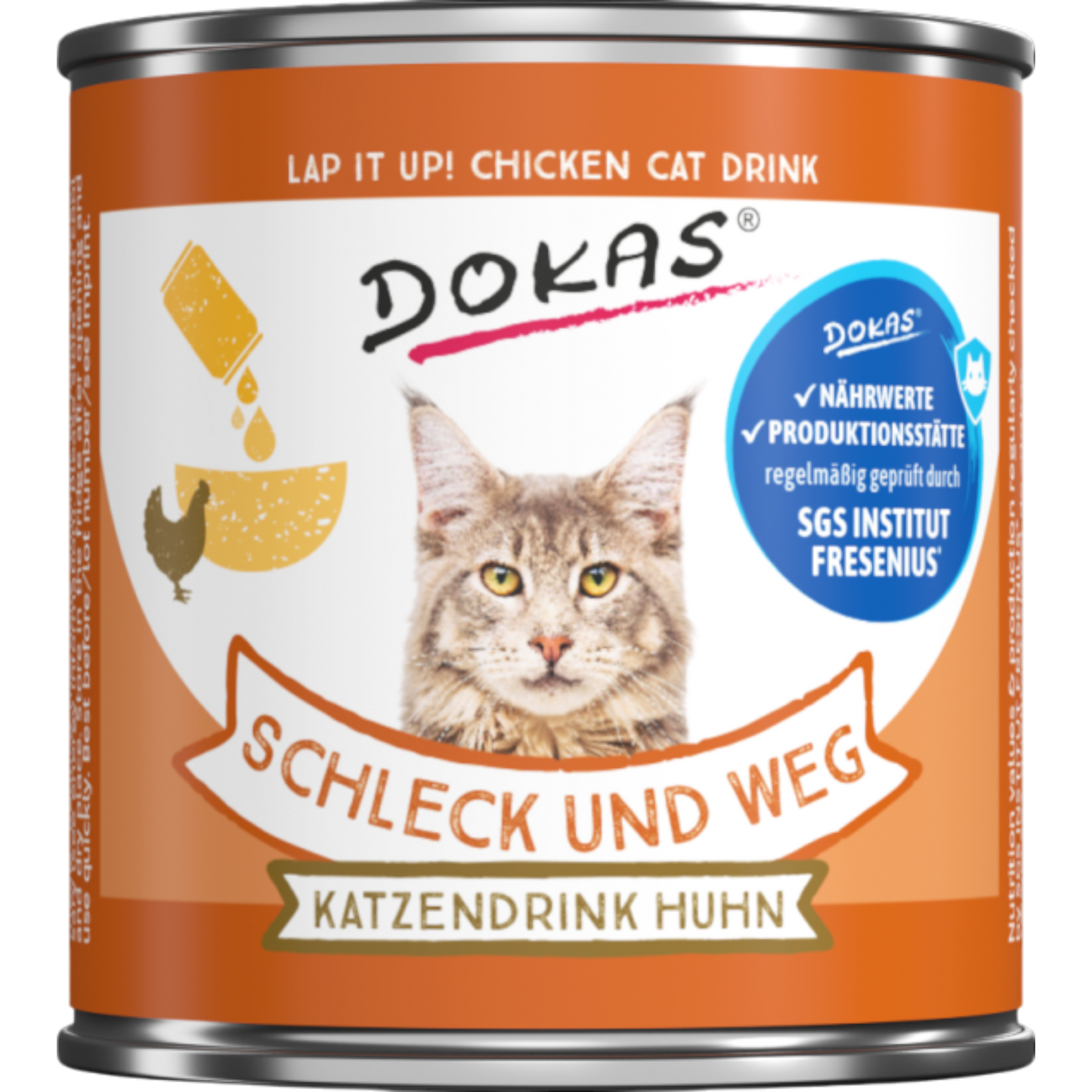 Dokas Cat - Schleck & weg Katzendrink Huhn