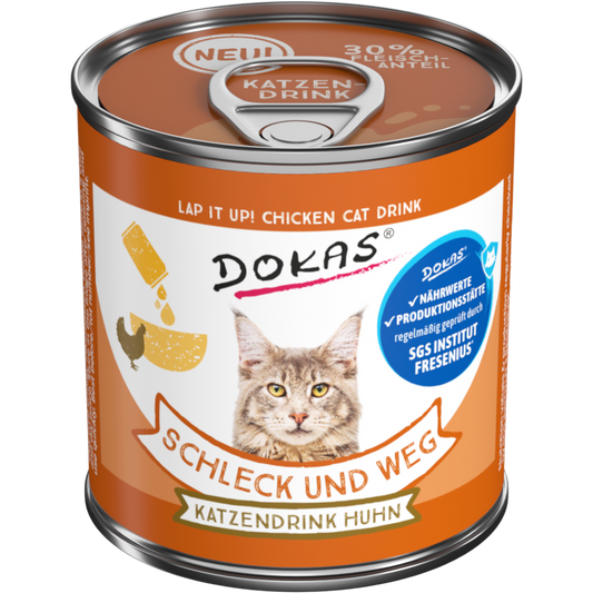 Dokas Cat - Schleck & weg Katzendrink Huhn