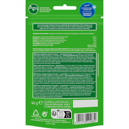 Dokas Cat - Sticks mit Lachsfilet