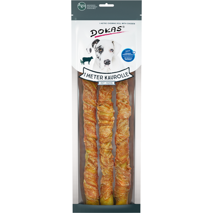 Dokas Dog - 1m Kaurolle mit Huhn