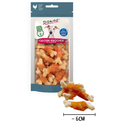 Dokas Dog - Calcium-Knochen mit Hühnerbrust