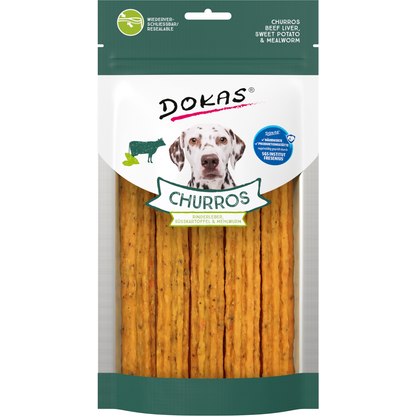 Dokas Dog - Churros mit Rinderleber