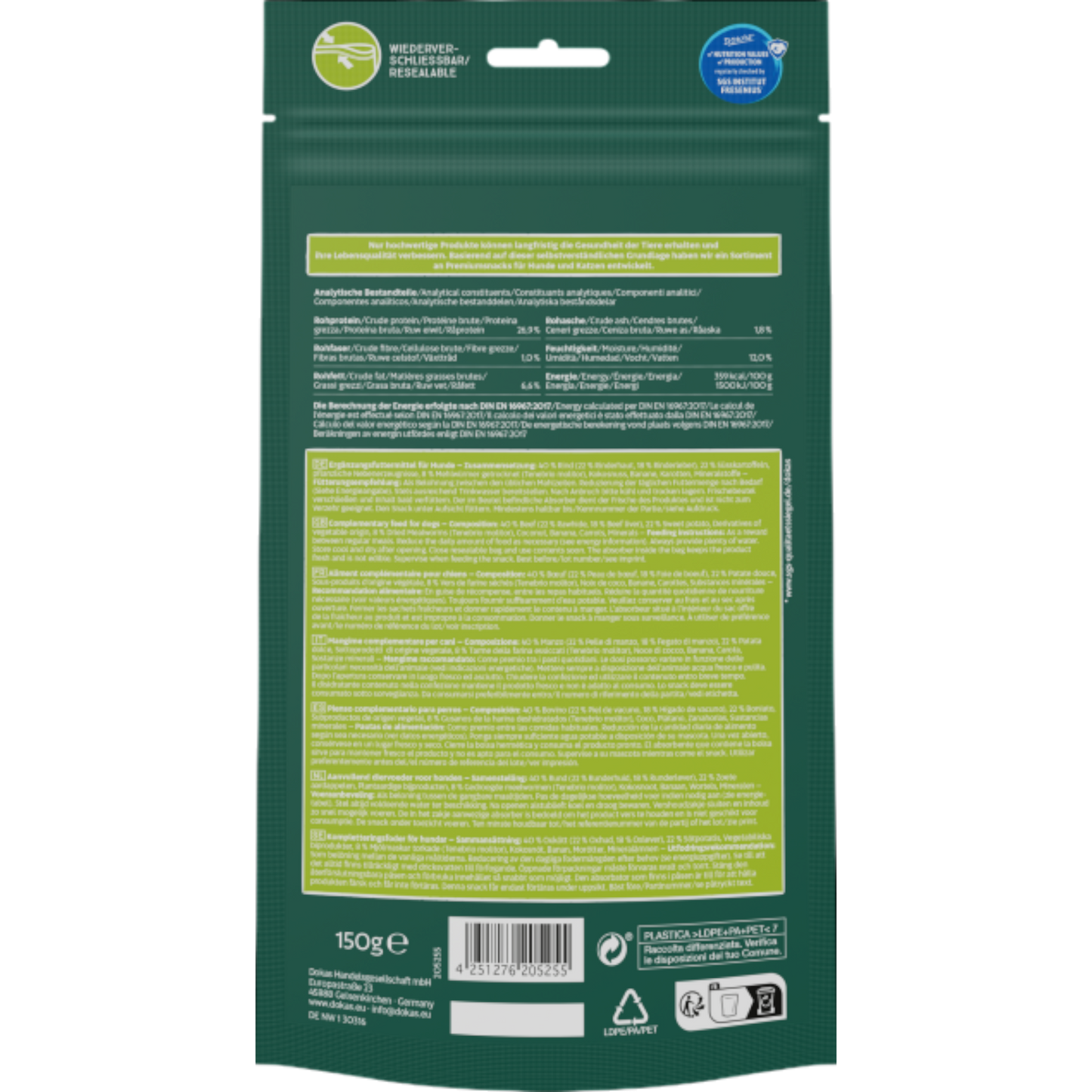 Dokas Dog - Churros mit Rinderleber