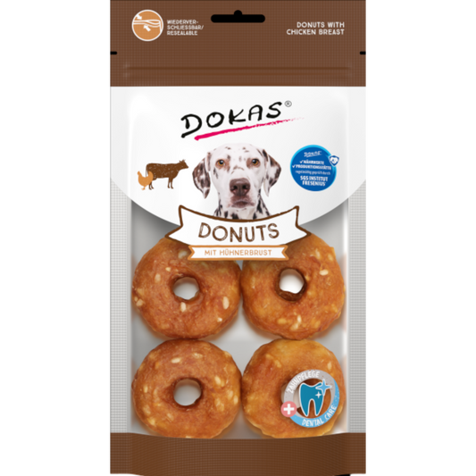 Dokas Dog - Donuts mit Hühnerbrust