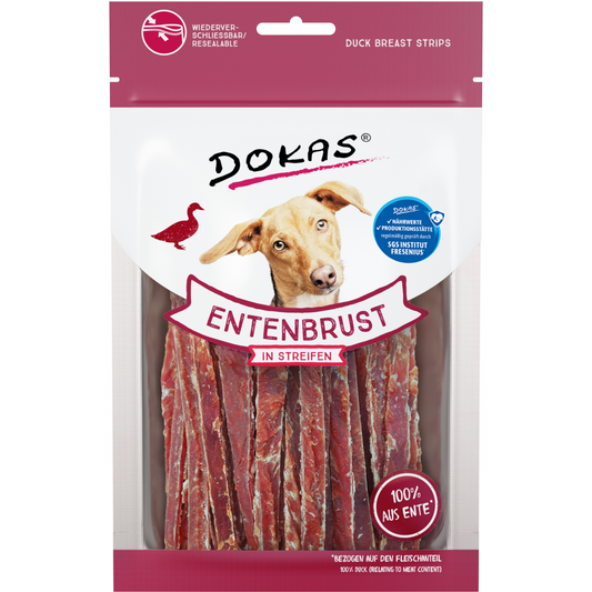 Dokas Dog - Entenbrust Streifen