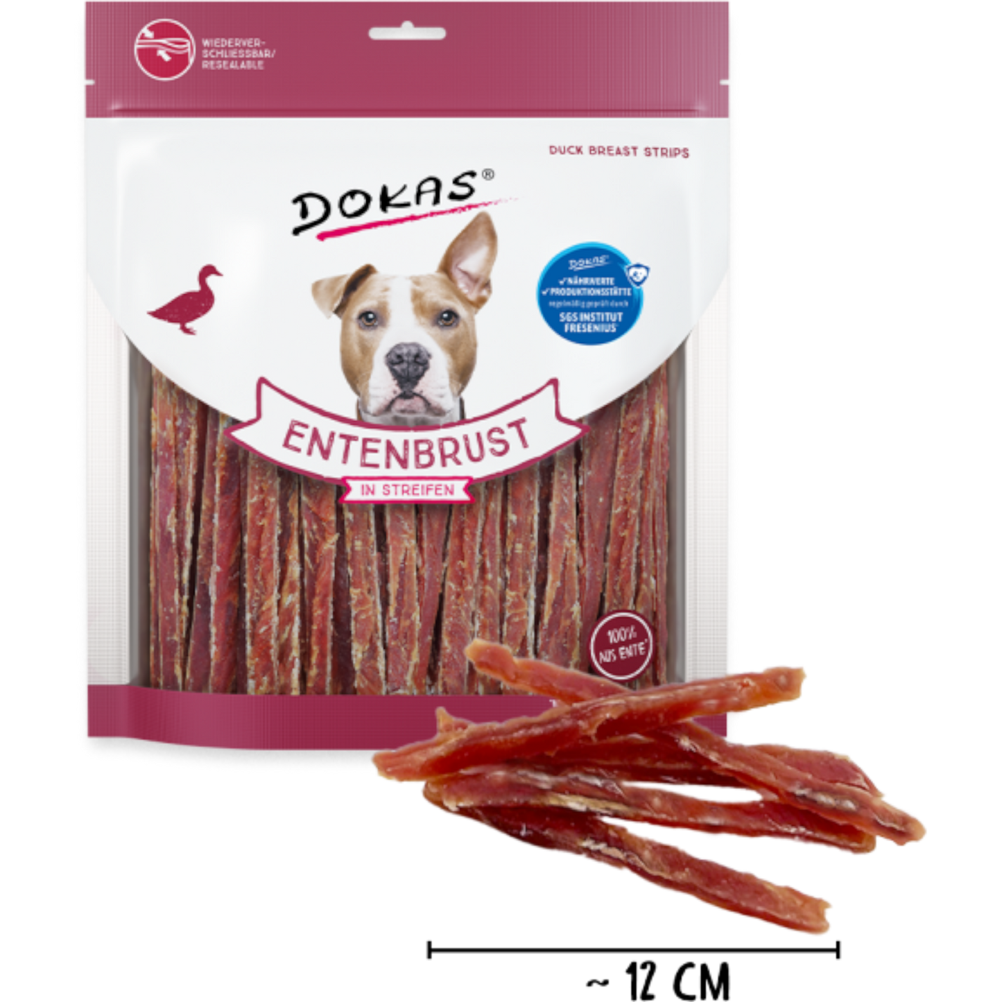 Dokas Dog - Entenbrust Streifen