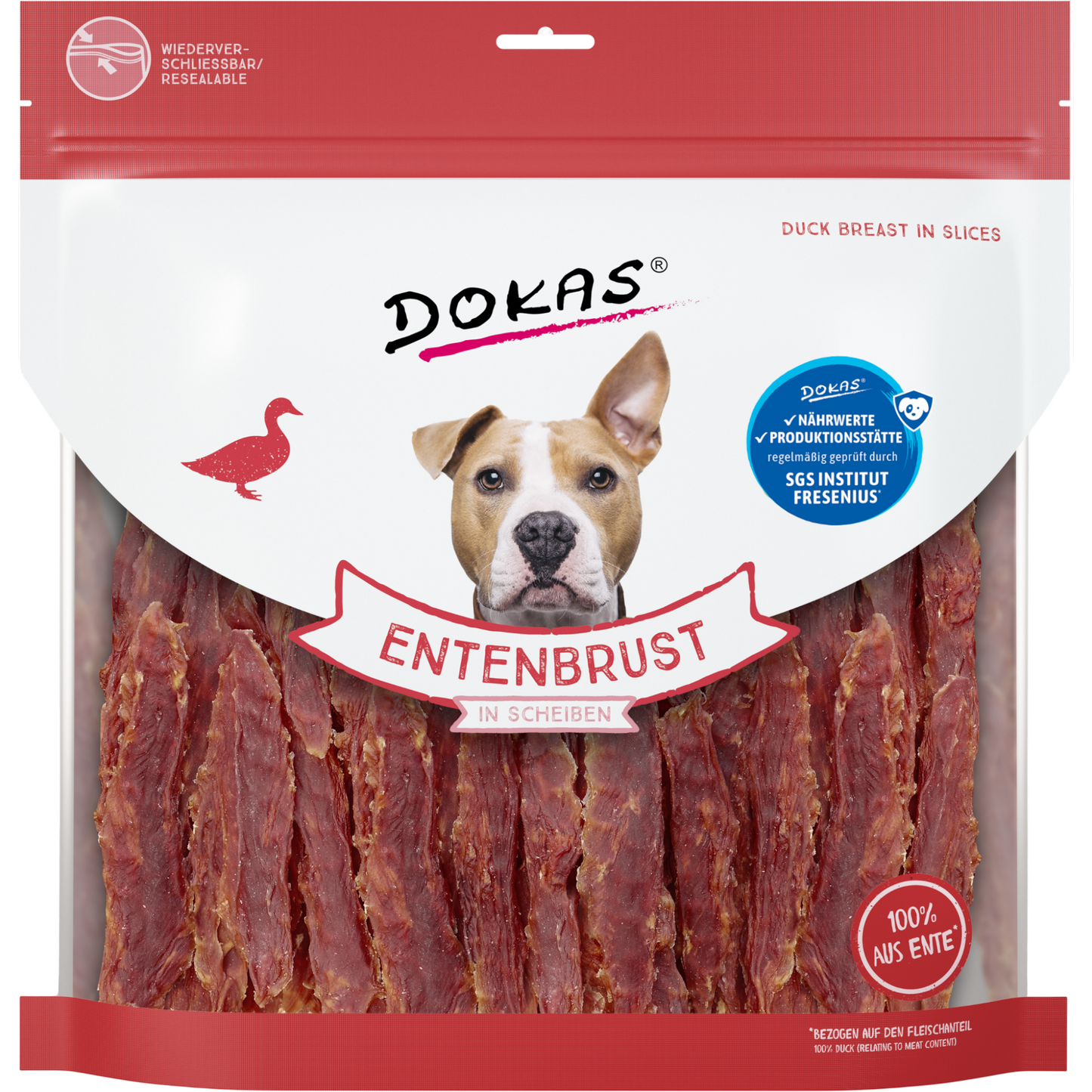 Dokas Dog - Entenbrust Streifen