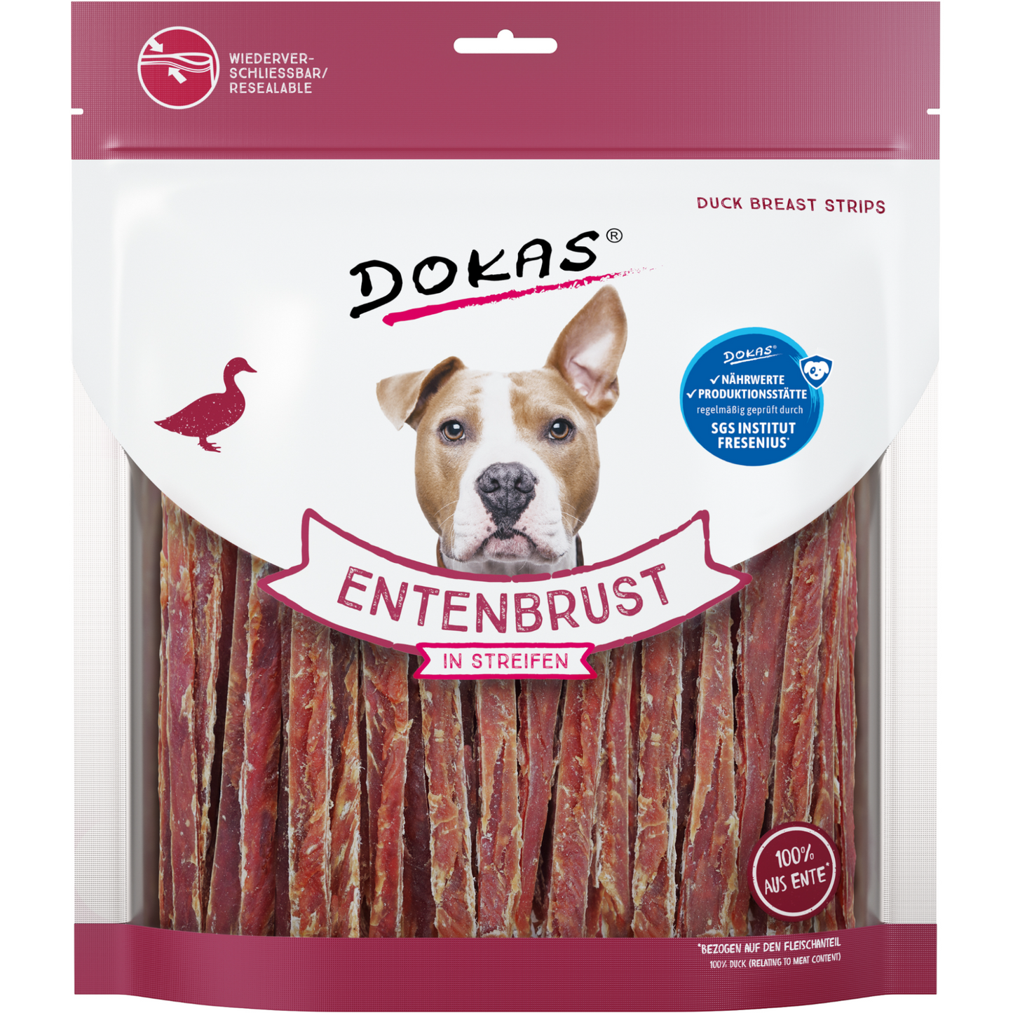 Dokas Dog - Entenbrust Streifen