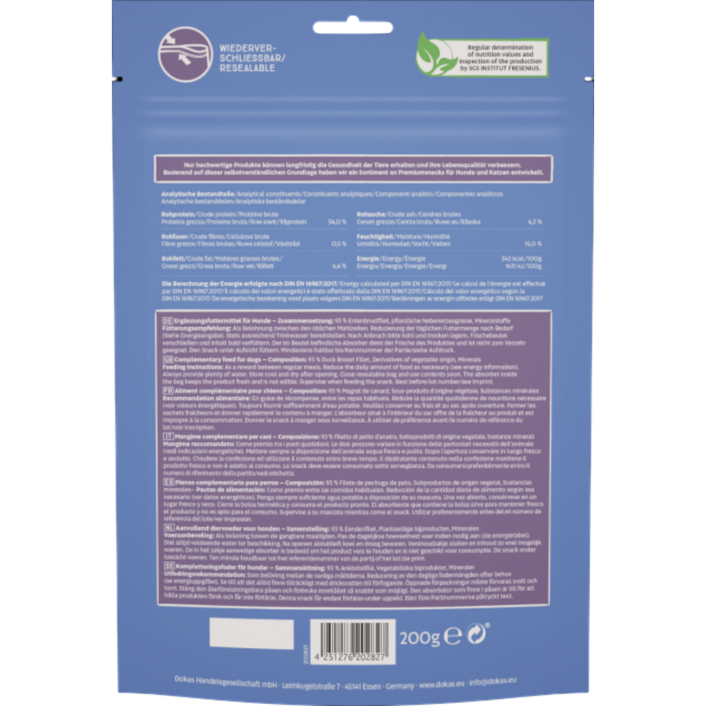 Dokas Dog - Entenbrust Stückchen