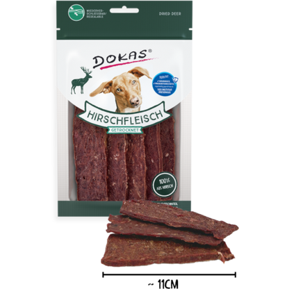 Dokas Dog - Hirschfleisch getrocknet