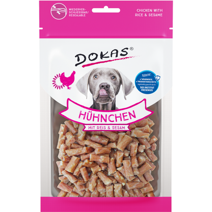 Dokas Dog - Hühnchen mit Reis & Sesam