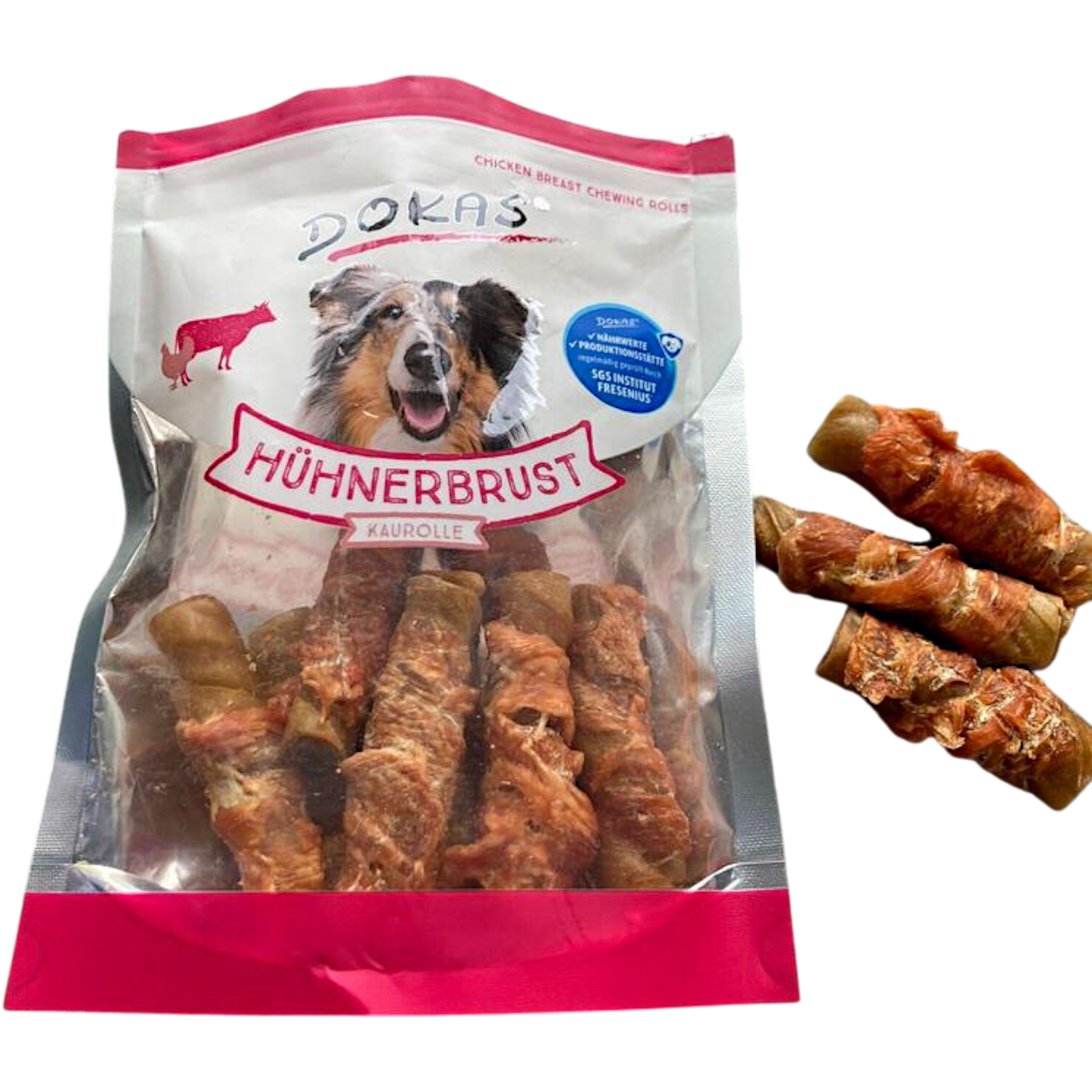 Dokas Dog - Hühnerbrust Kaurolle