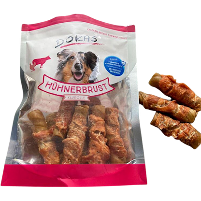 Dokas Dog - Hühnerbrust Kaurolle