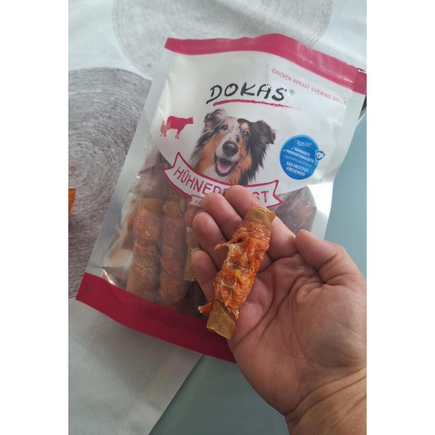 Dokas Dog - Hühnerbrust Kaurolle