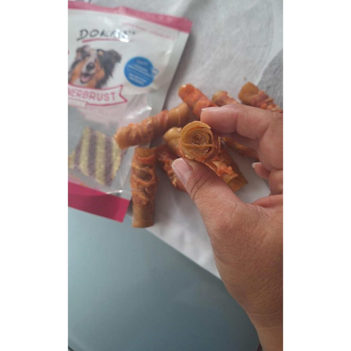 Dokas Dog - Hühnerbrust Kaurolle