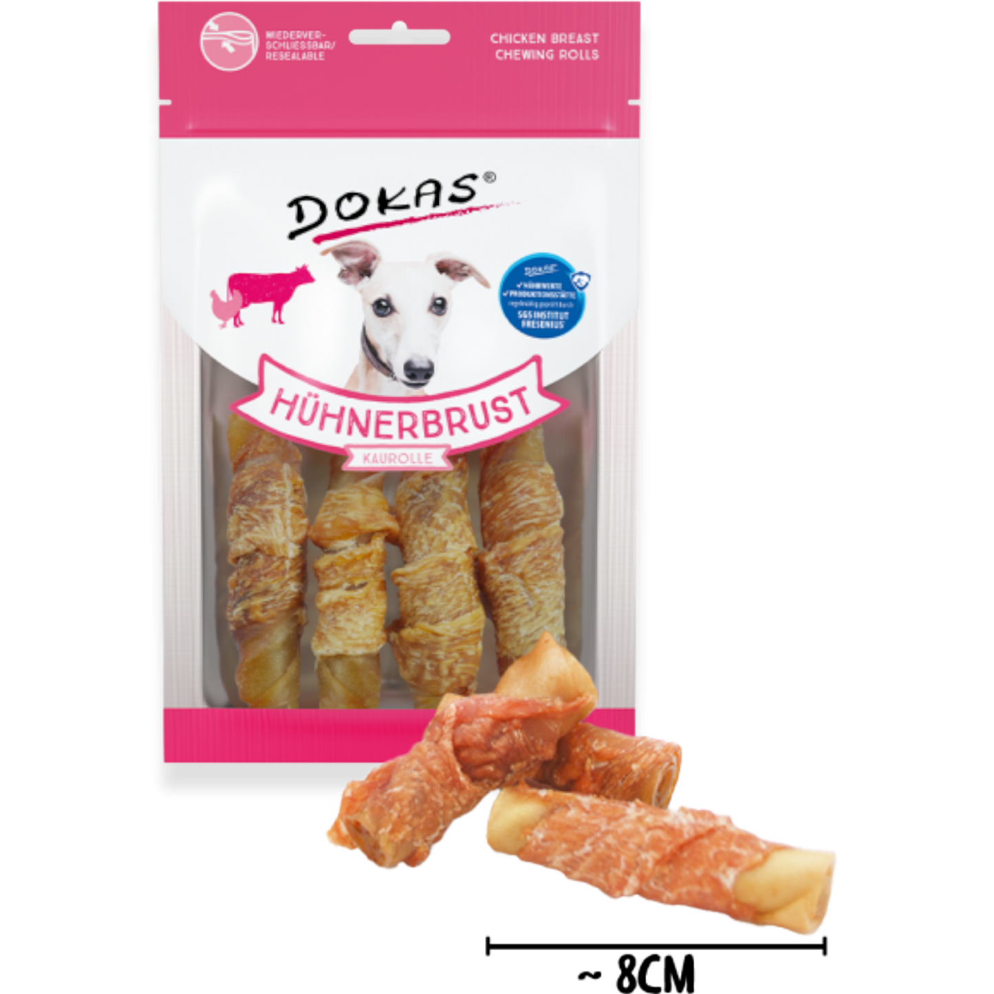 Dokas Dog - Hühnerbrust Kaurolle