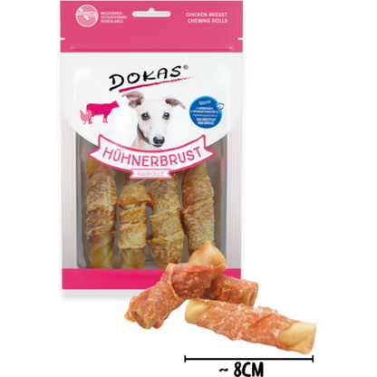 Dokas Dog - Hühnerbrust Kaurolle