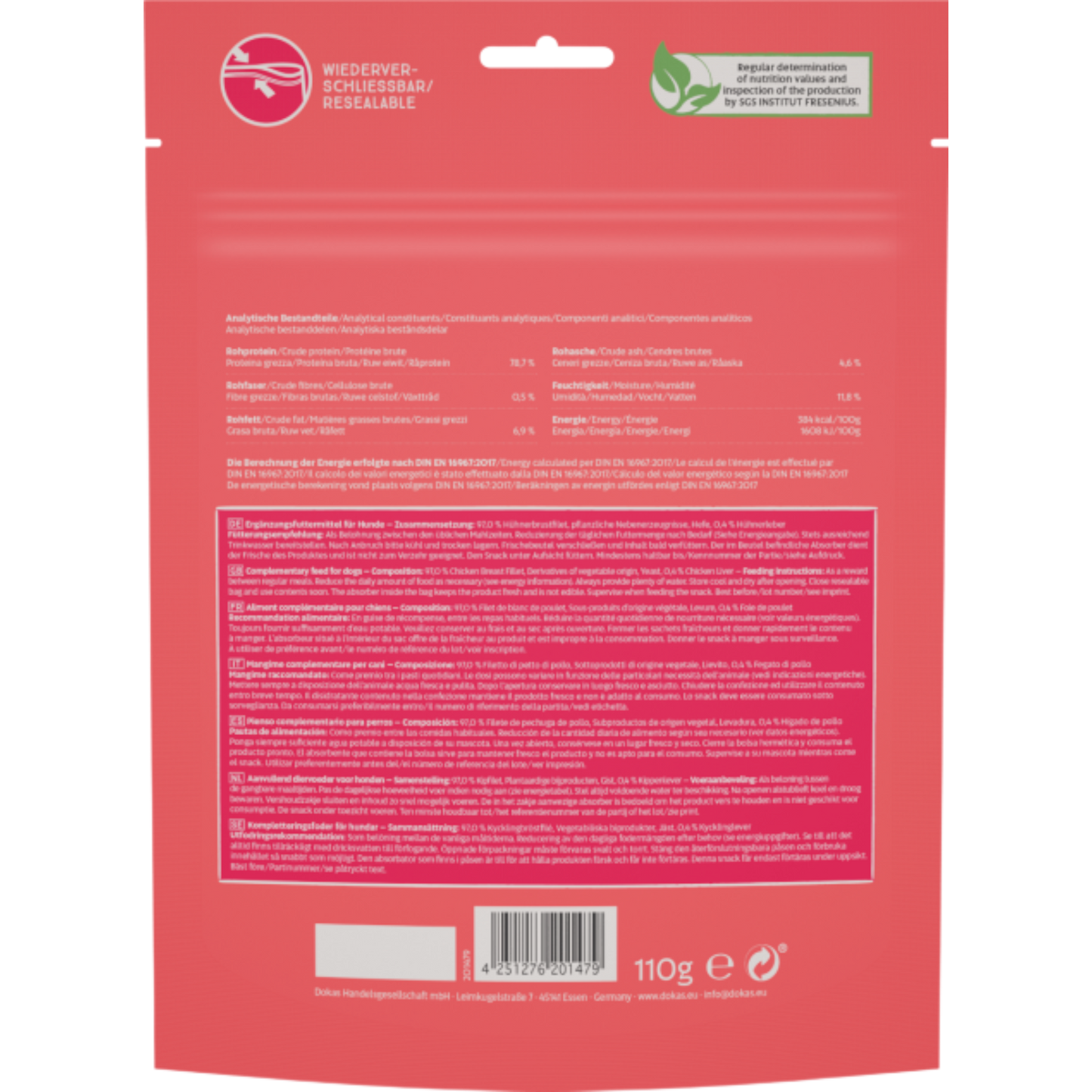 Dokas Dog - Hühnerbrust Nuggets