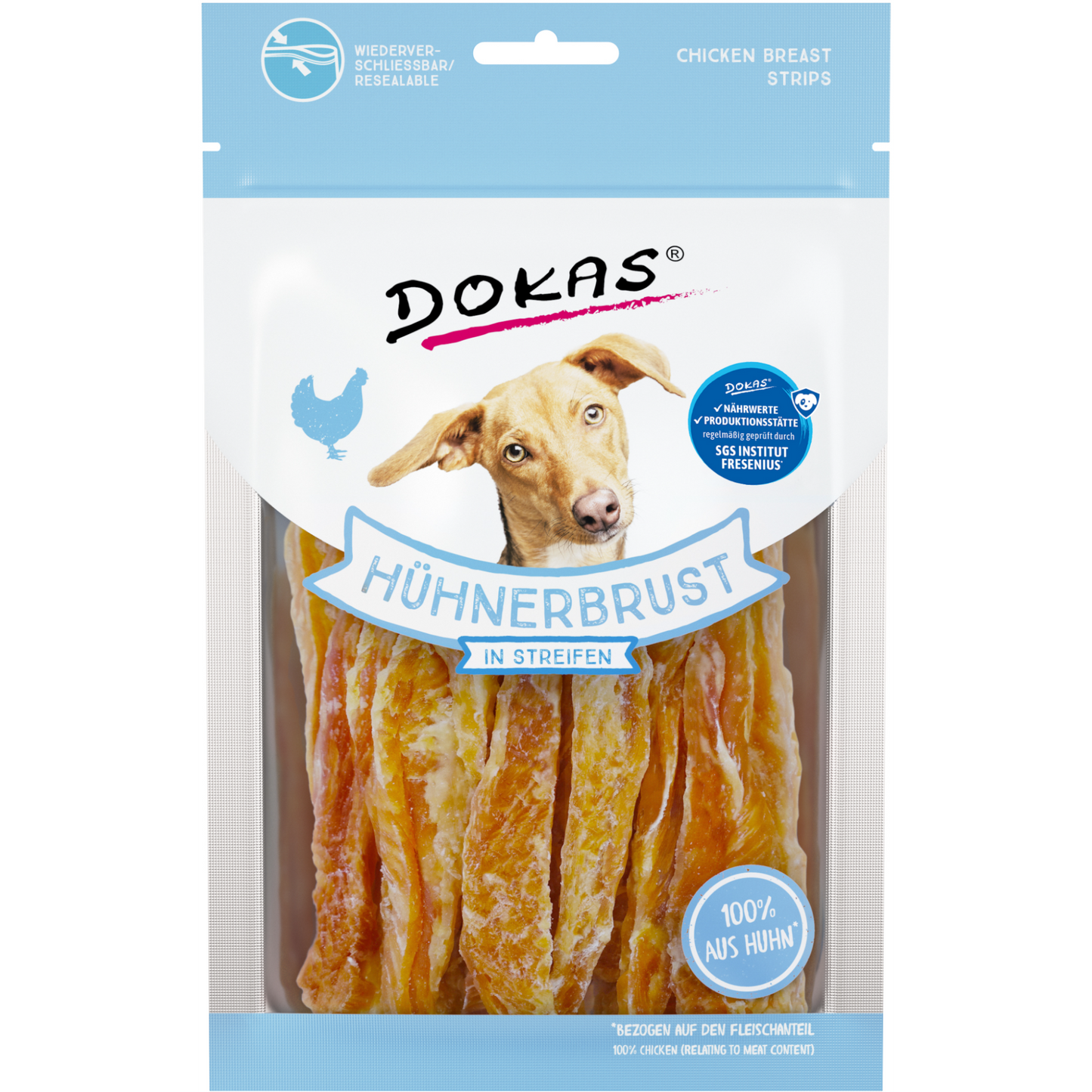Dokas Dog - Hühnerbrust Streifen