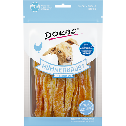 Dokas Dog - Hühnerbrust Streifen