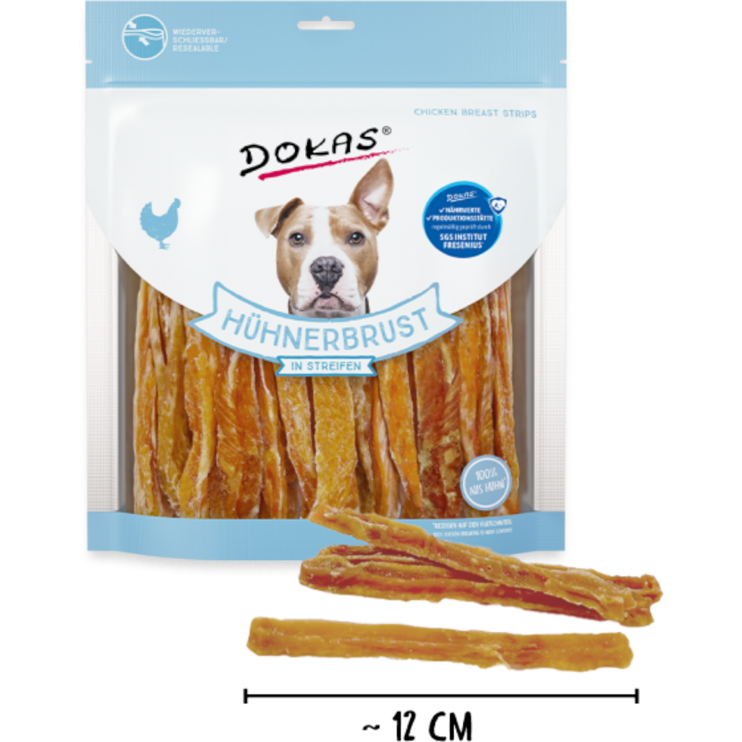 Dokas Dog - Hühnerbrust Streifen