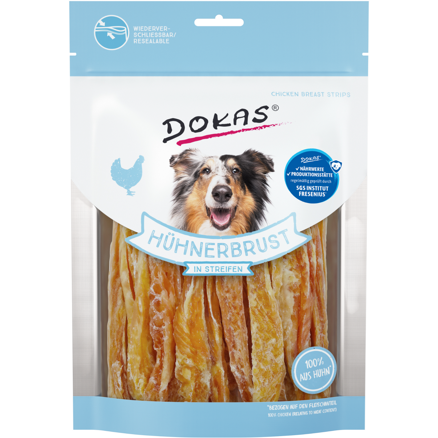 Dokas Dog - Hühnerbrust Streifen