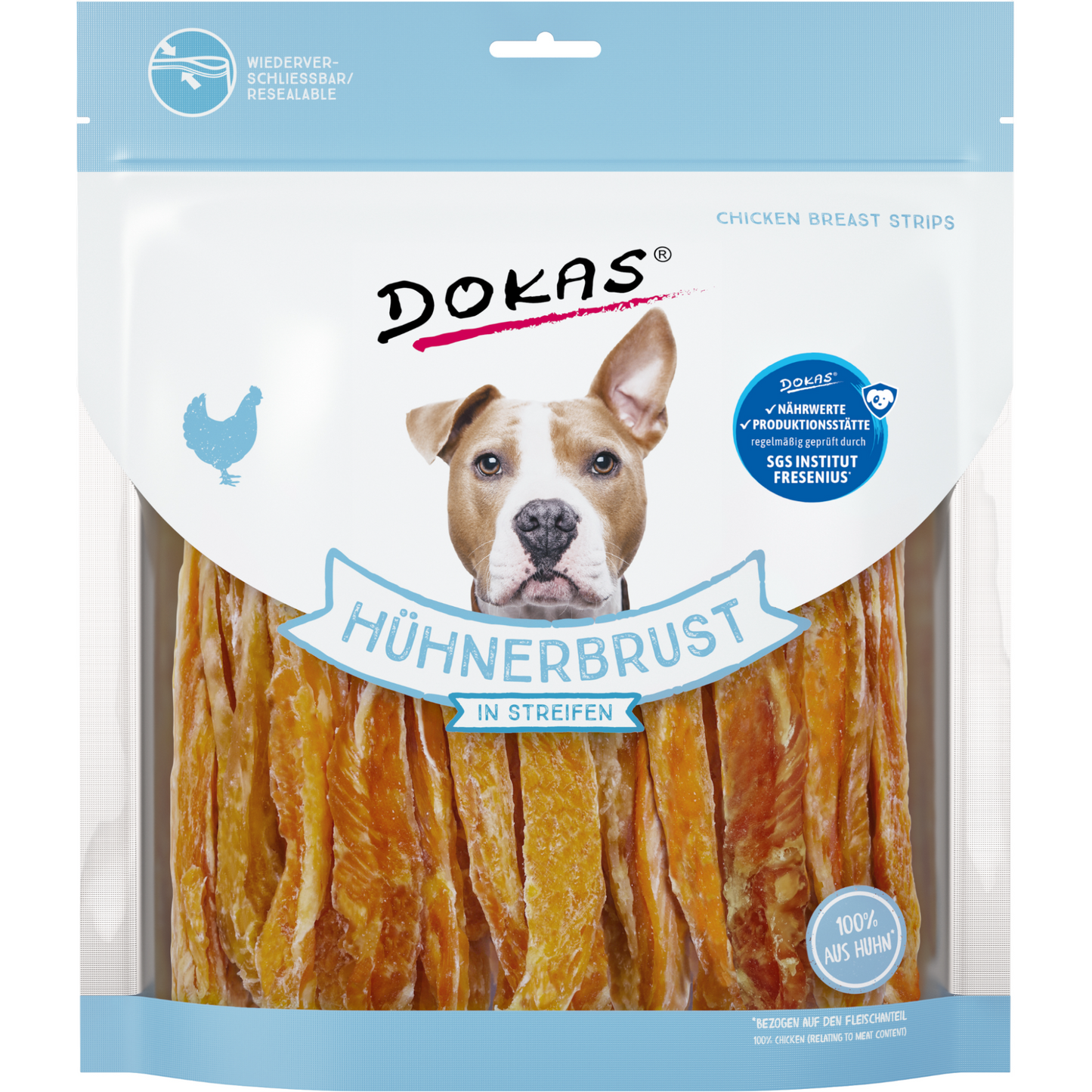 Dokas Dog - Hühnerbrust Streifen