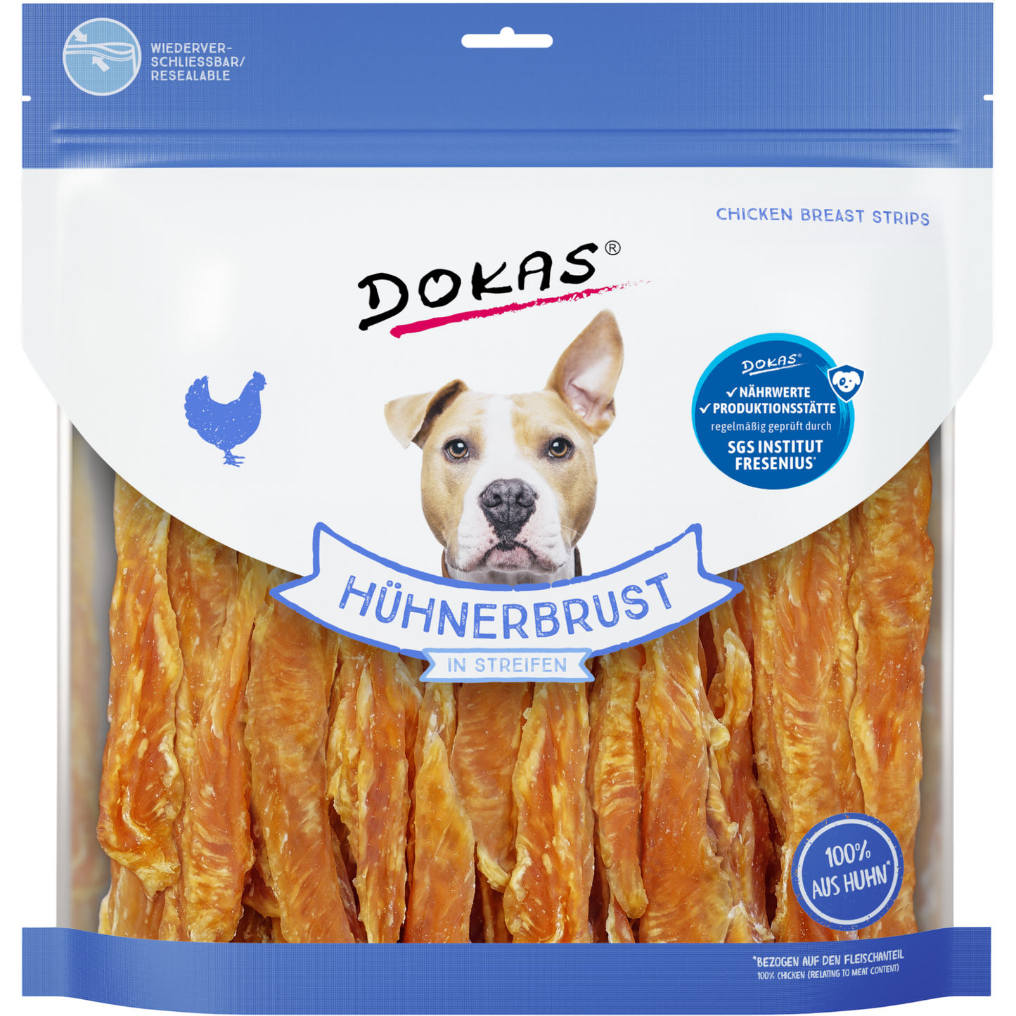 Dokas Dog - Hühnerbrust Streifen