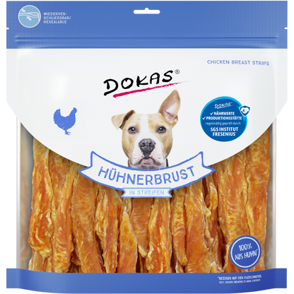 Dokas Dog - Hühnerbrust Streifen