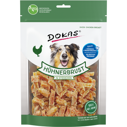 Dokas Dog - Hühnerbrust Stückchen
