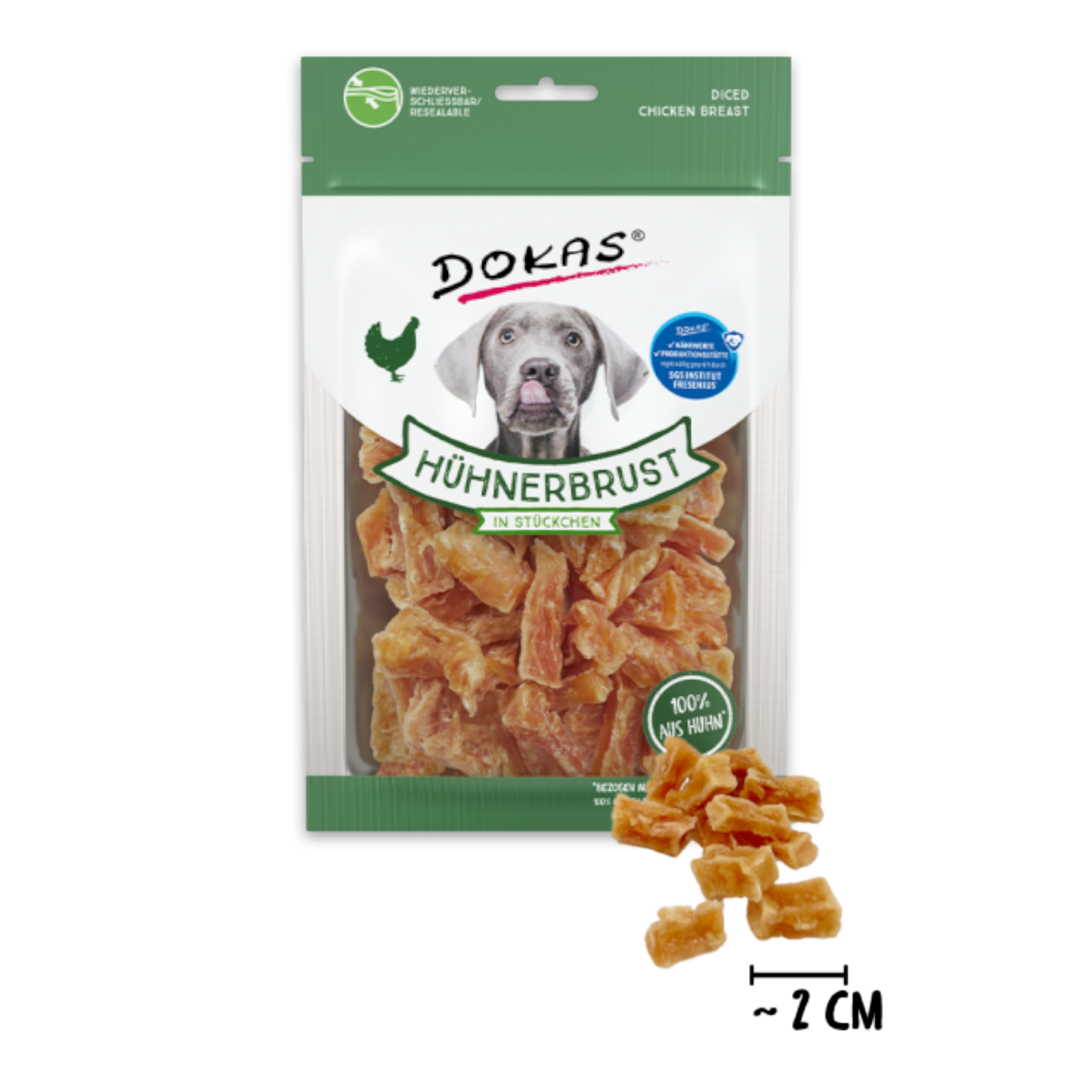 Dokas Dog - Hühnerbrust Stückchen