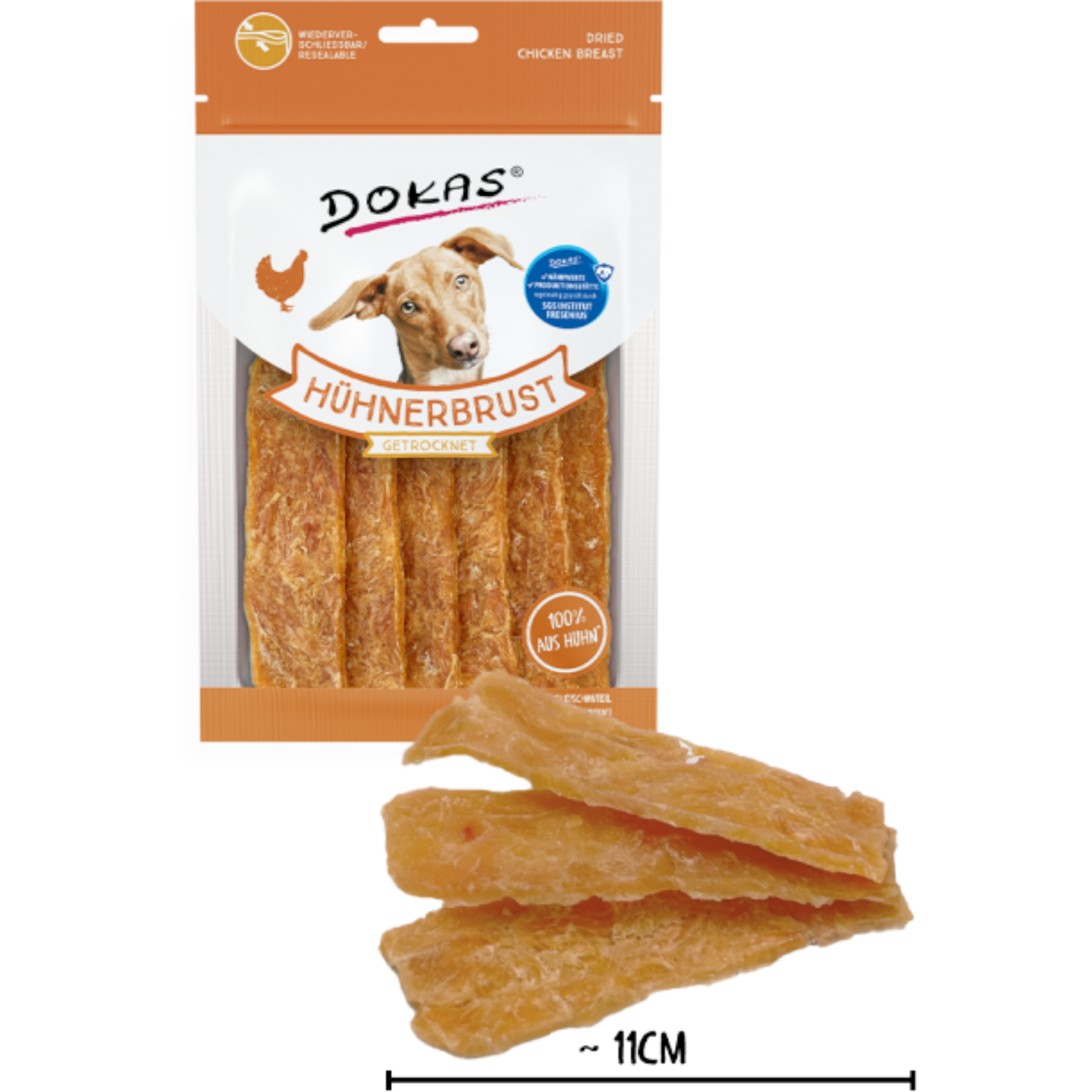 Dokas Dog - Hühnerbrust getrocknet