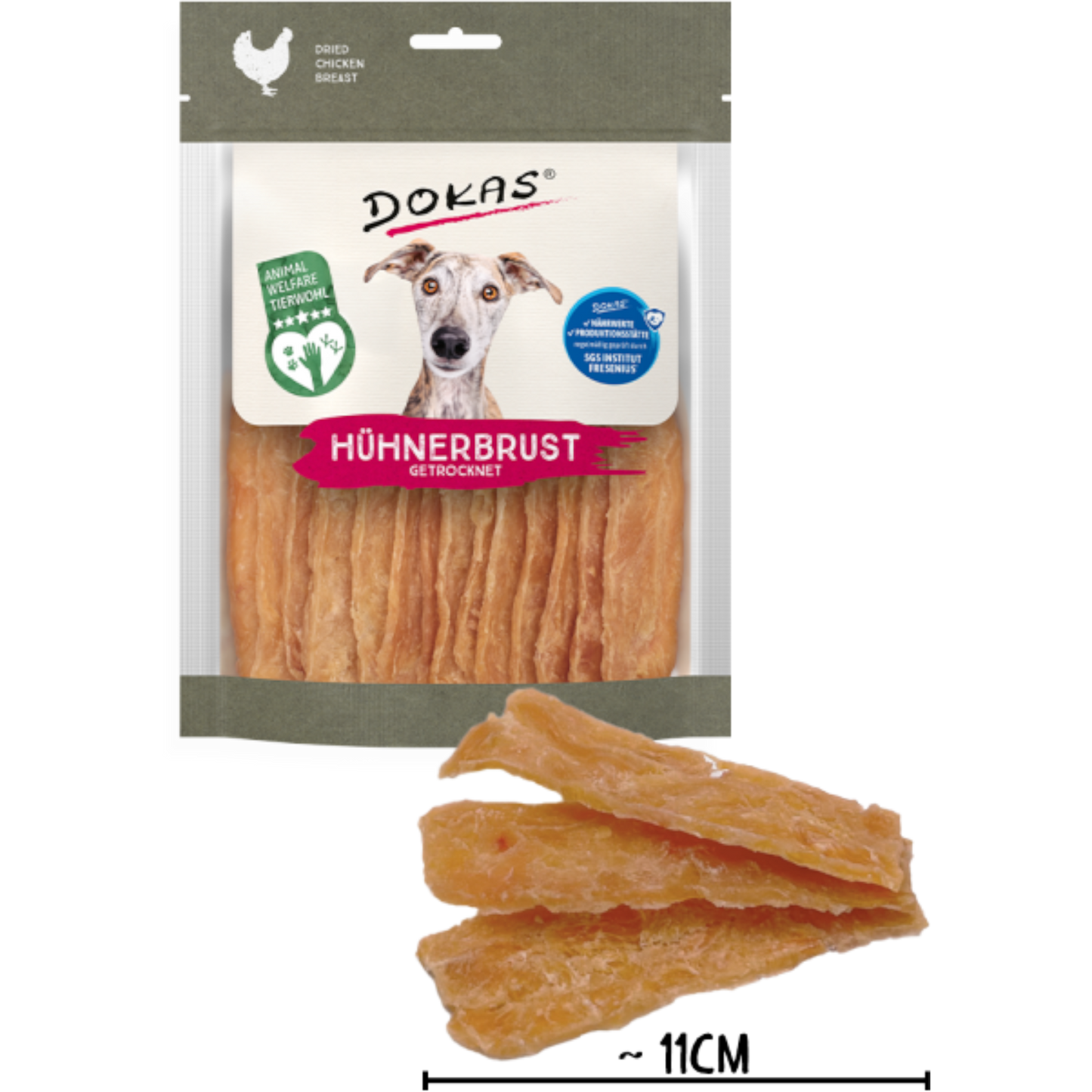 Dokas Dog - Hühnerbrust Scheiben