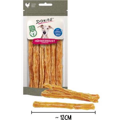 Dokas Dog - Hühnerbrust in Streifen