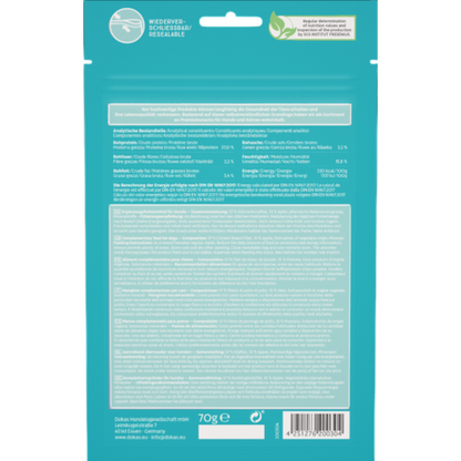 Dokas Dog - Hühnerbrust mit Apfel