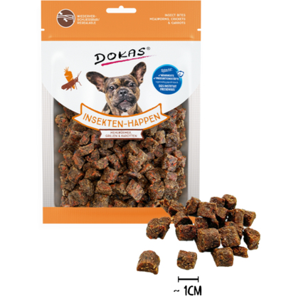 Dokas Dog - Insekten-Happen mit Karotte