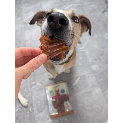 Dokas Dog - Kaninchen-Rippen mit Fleisch