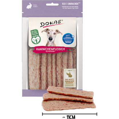Dokas Dog - Kaninchenfleisch getrocknet